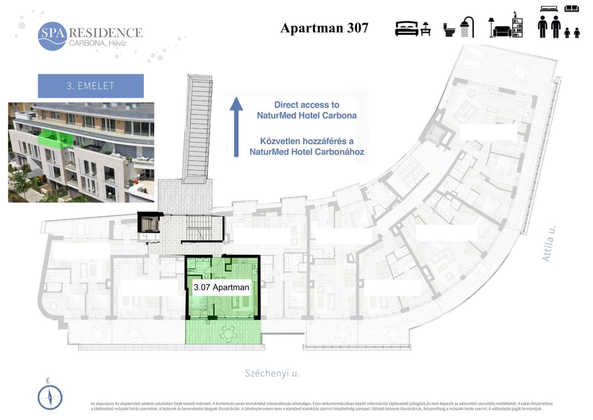 Spa Residence Carbona 101, 307 Apartman Héviz Zewnętrze zdjęcie